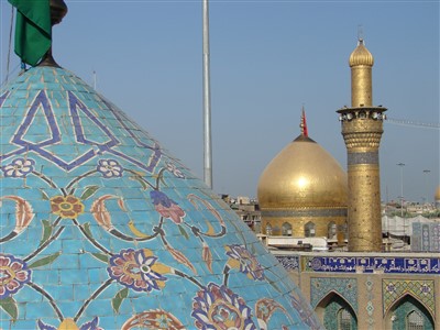 گنبد ضریح امام حسین (ع)